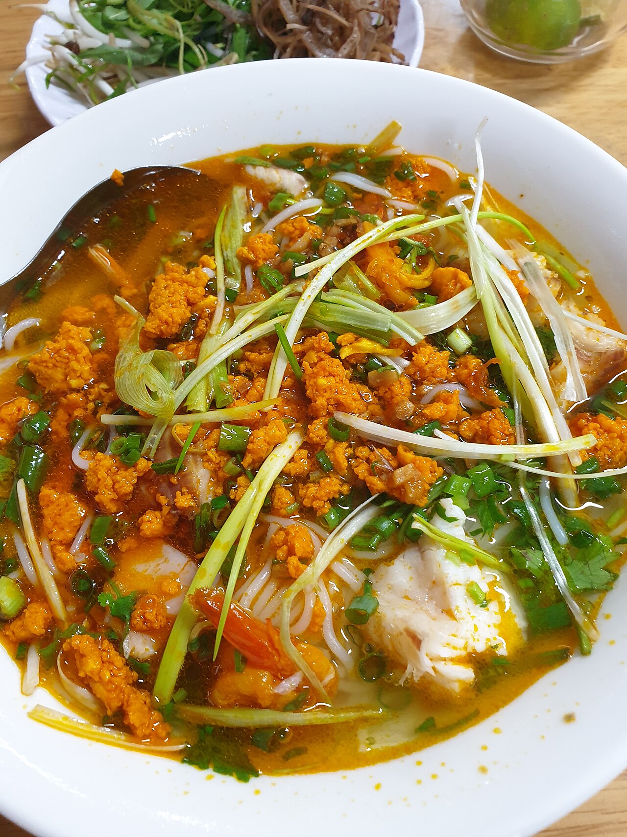 Bún cá Kiên Giang, quán Cô Ba, 20201123
