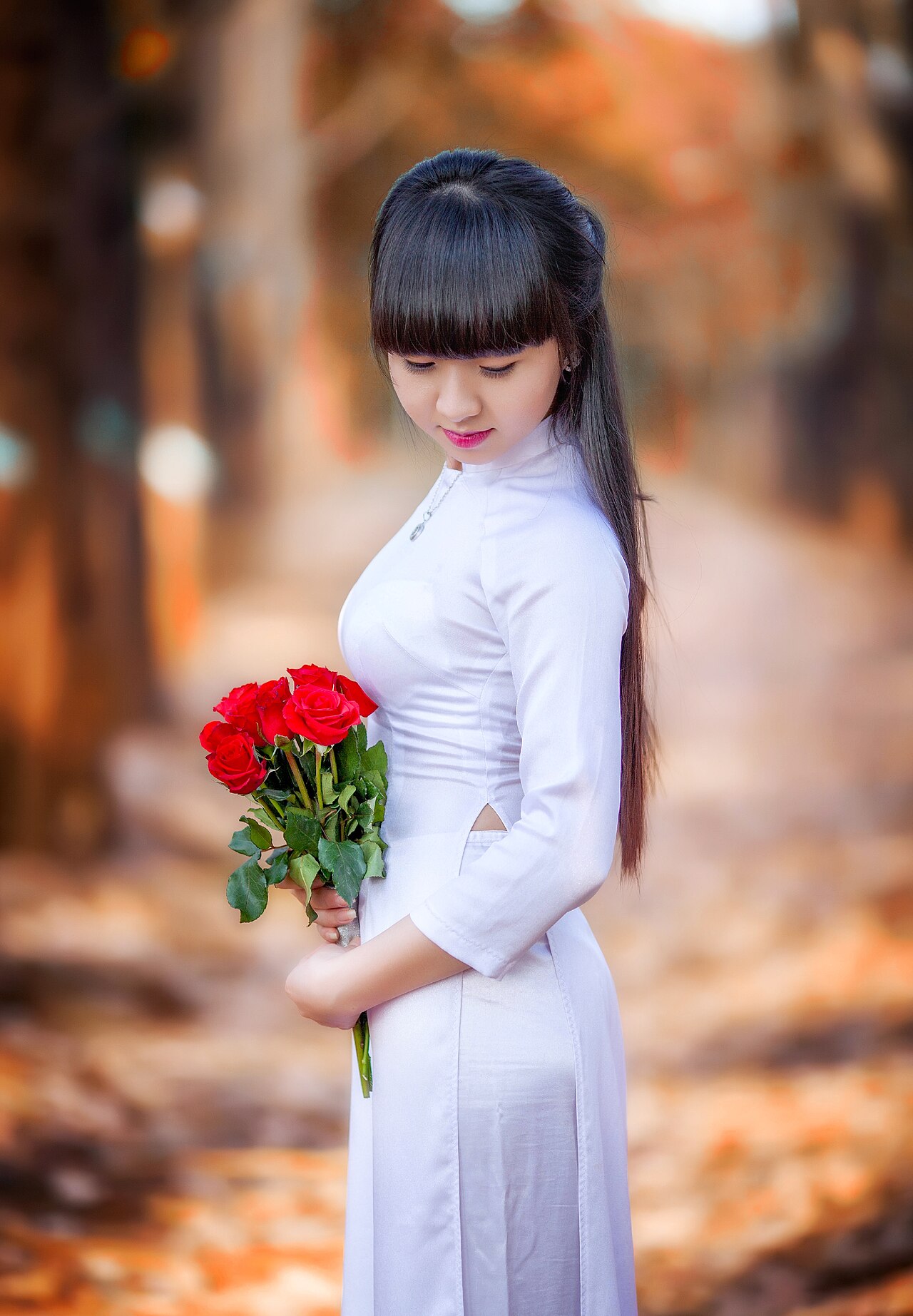 Áo dài trắng 2015-01-26