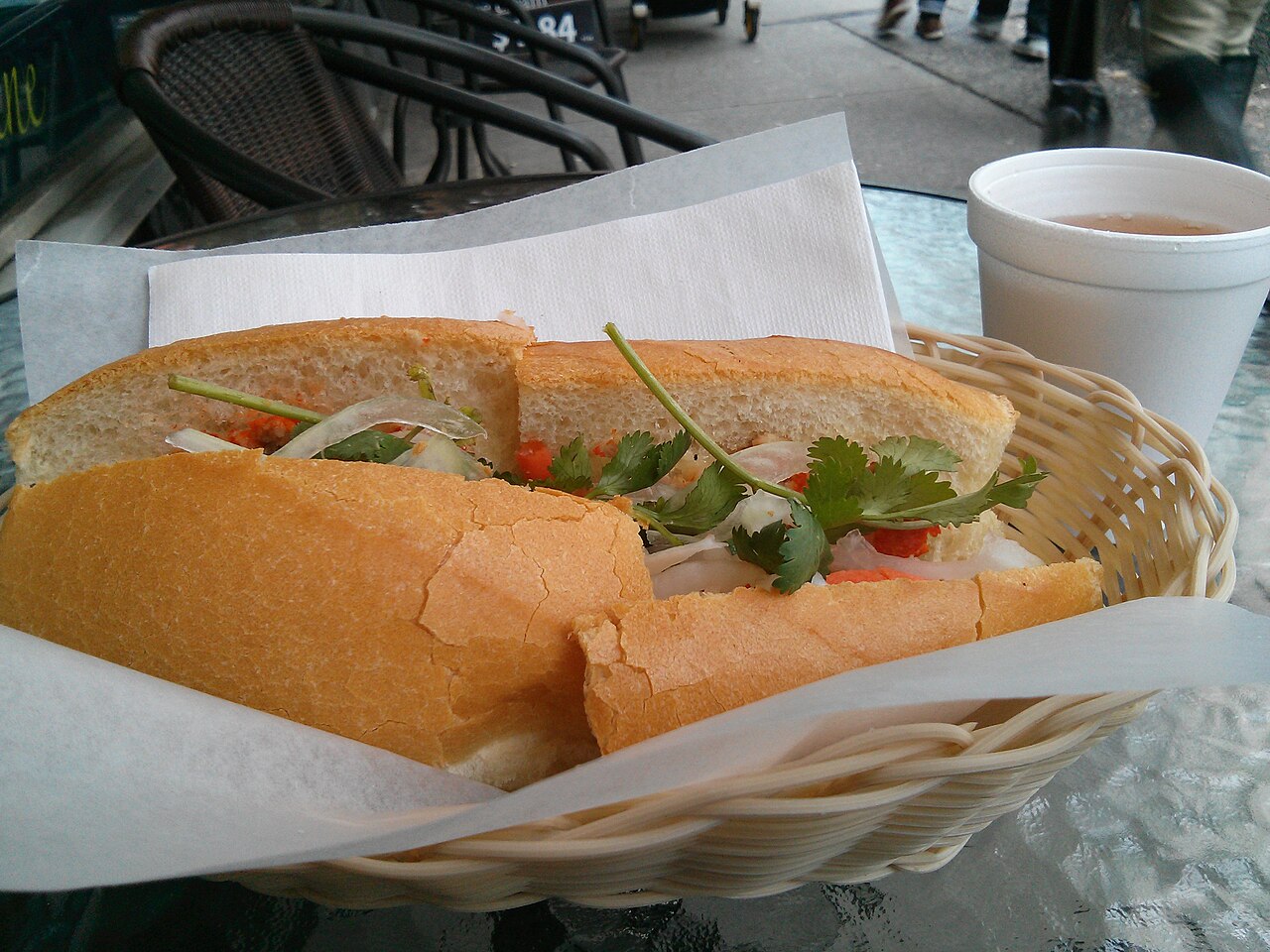 Vietnamese Bánh mì (Banh Mi) Sandwich