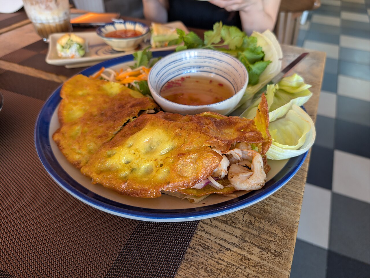 Crispy Vietnamese Pancake (Banh Xeo) - Xin Chao, Eastbourne 2026-08-14 (2)
