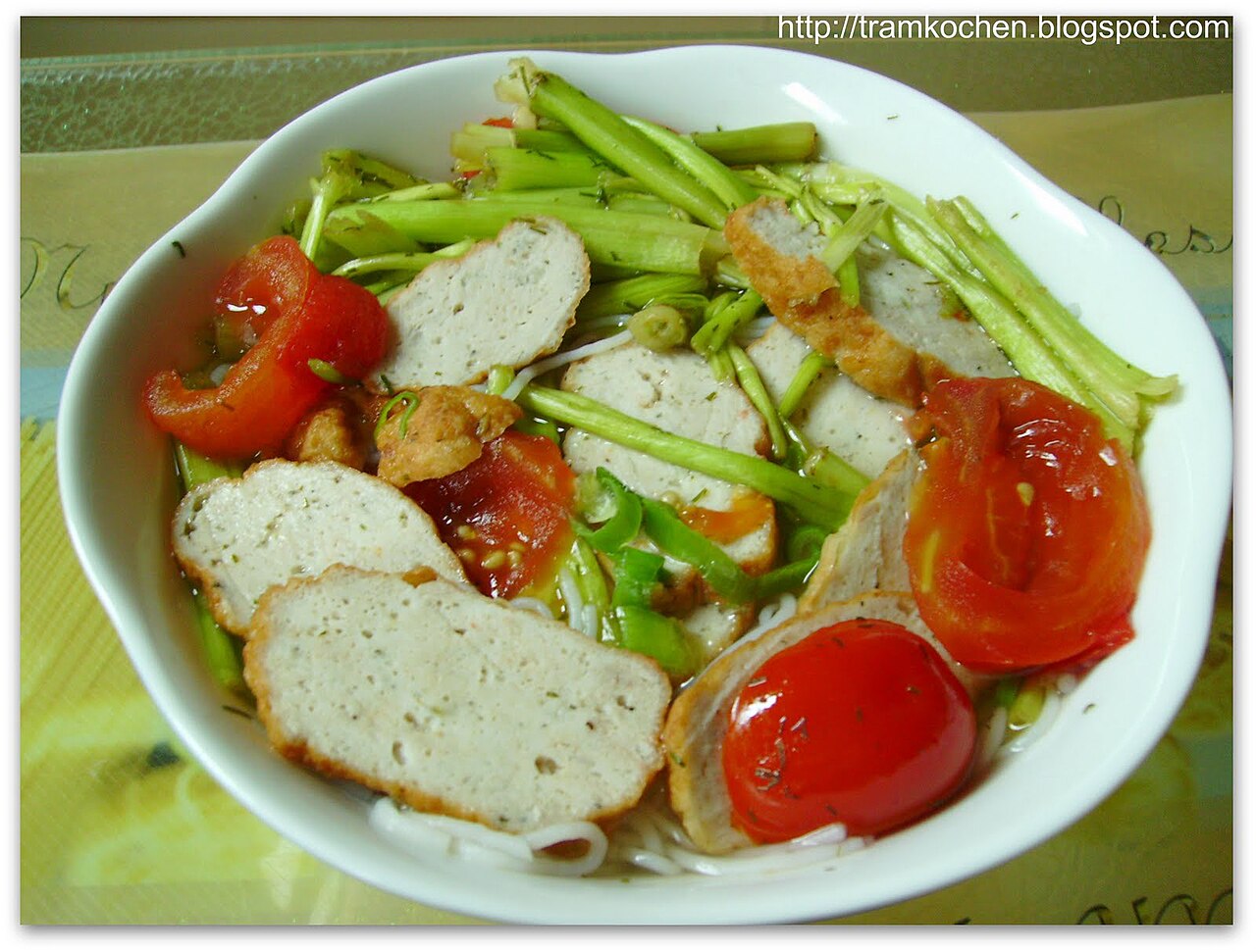 Bun cha ca rau can