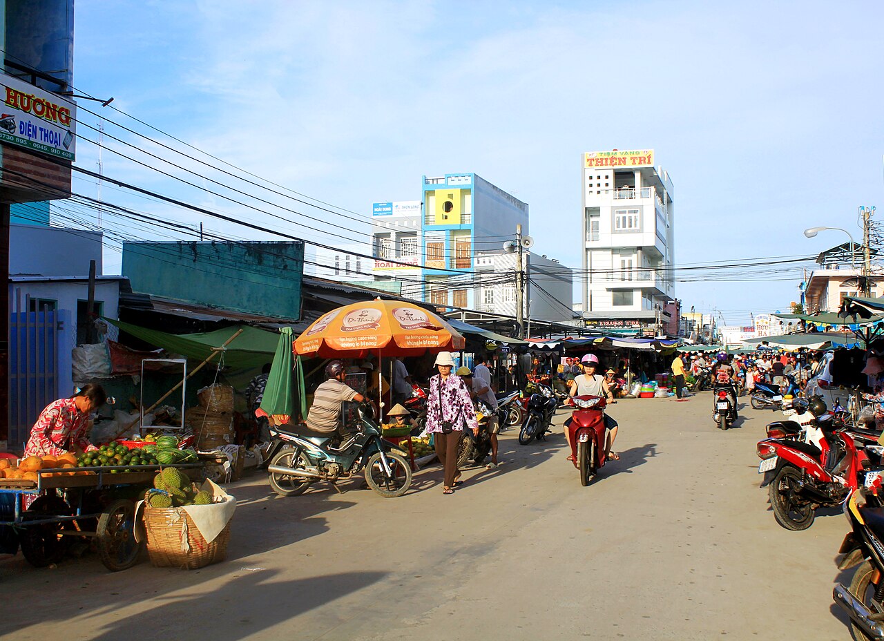 Một góc chợ Năm Căn