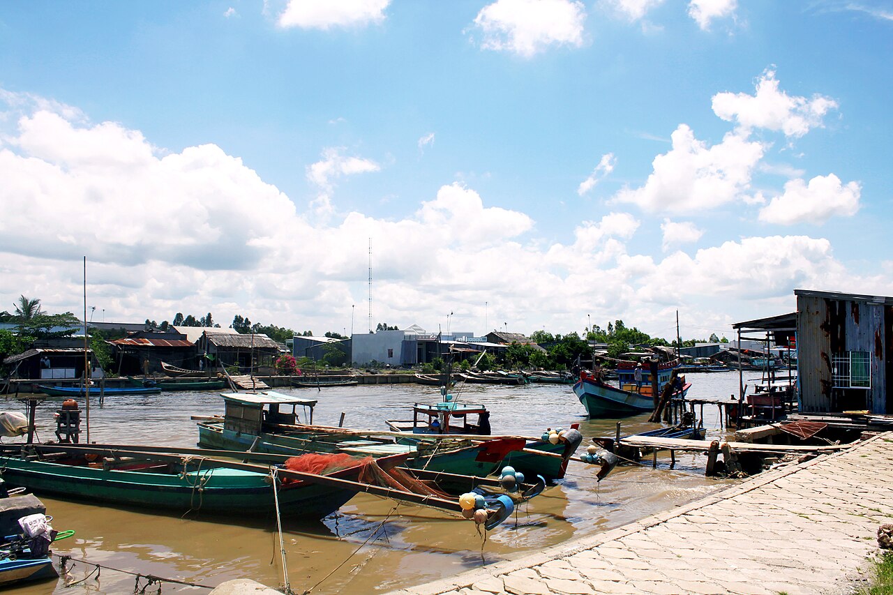 Một góc ấp Đá Bạc B