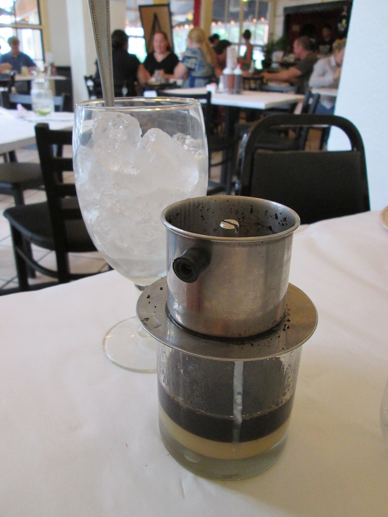 Vietnamese Iced Coffee Ba Chi Canteen