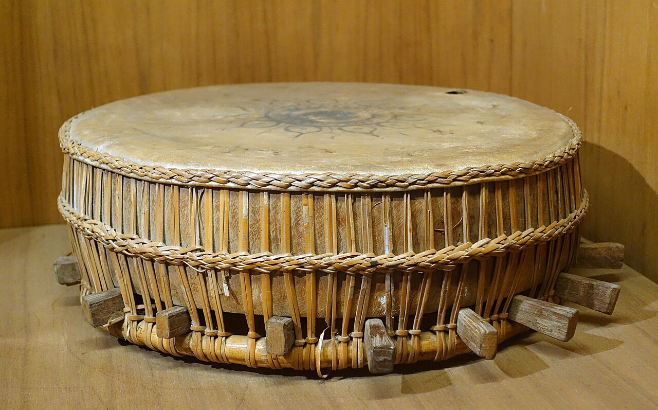 Drum, Cham - Vietnam Museum of Ethnology - Hanoi, Vietnam - DSC03385
