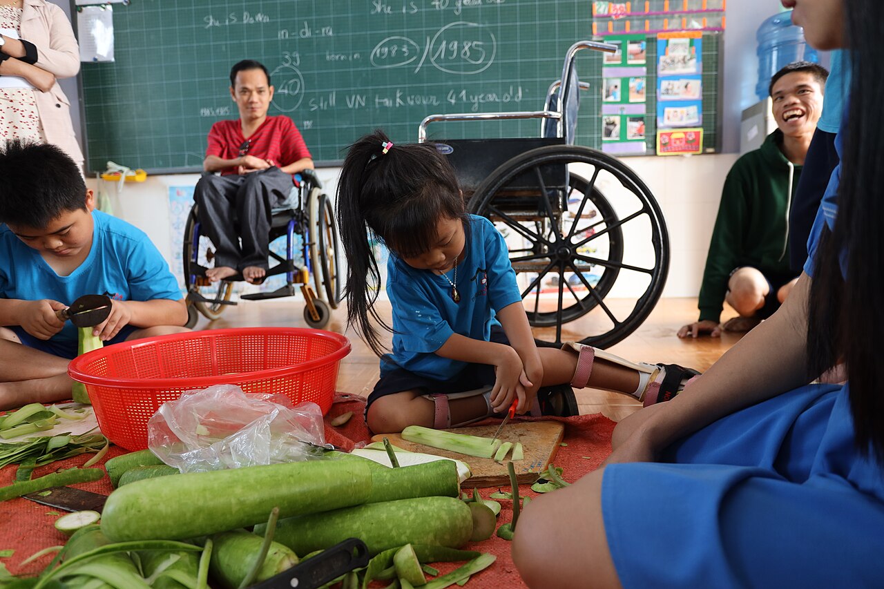 Cours de cuisine, Maison Chance Dak Nong