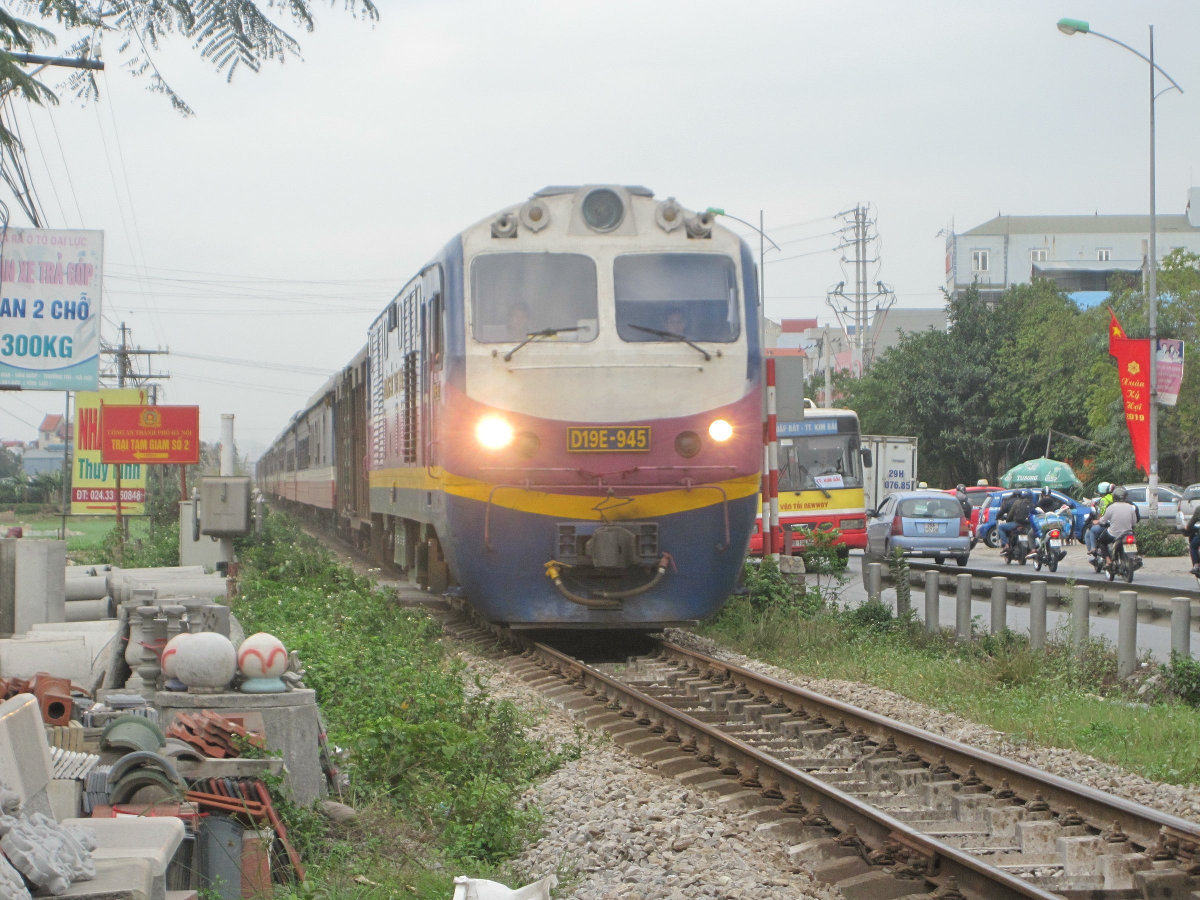 Train in Hanoi