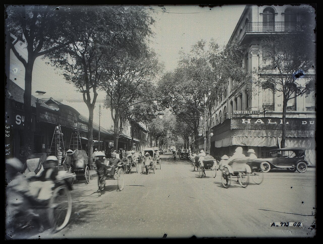 La rue Catinat, Saïgon (PV0019661)