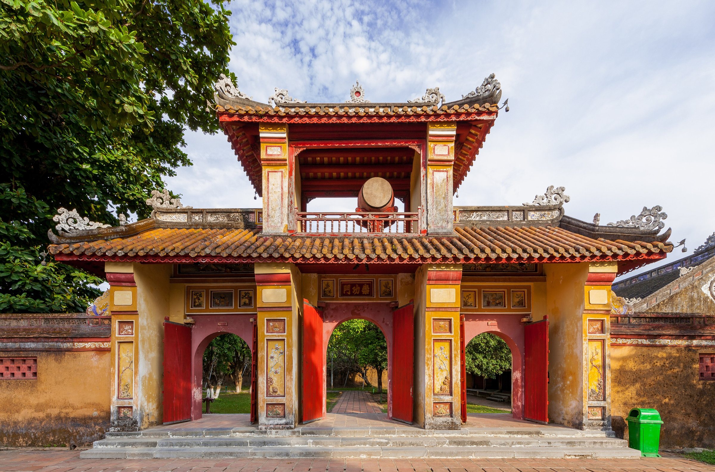 Gate in Imperial City, Huế (III)