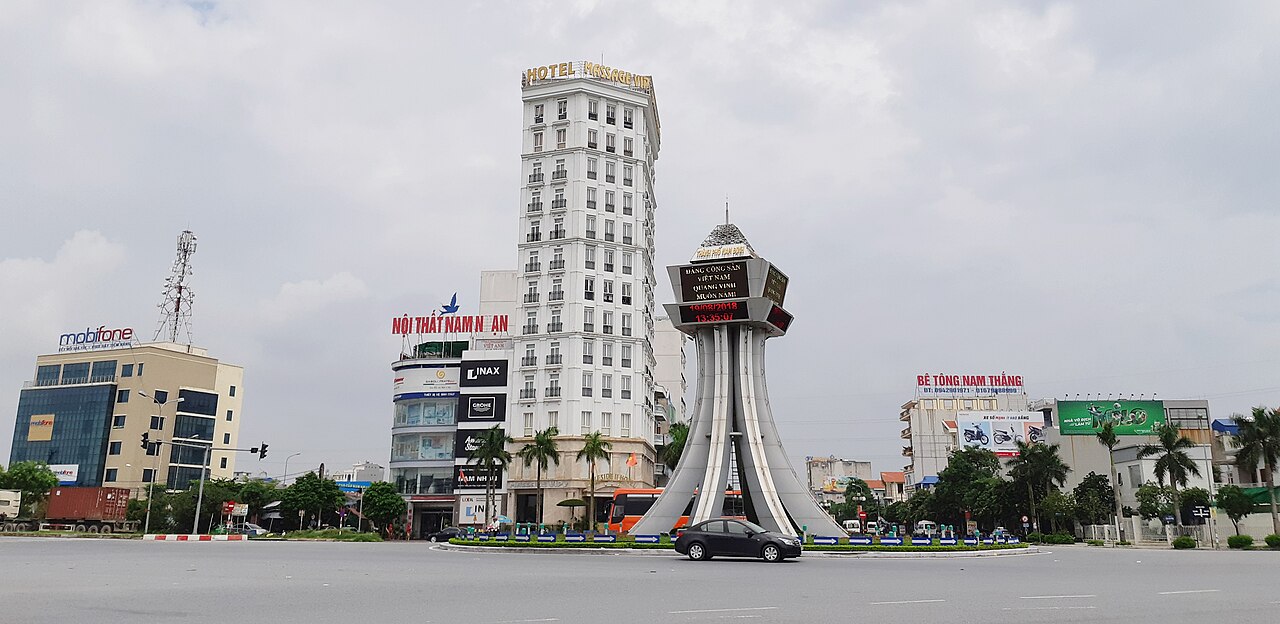 Cổng chào Nam Định (Nam Dinh City Gate, Vietnam)
