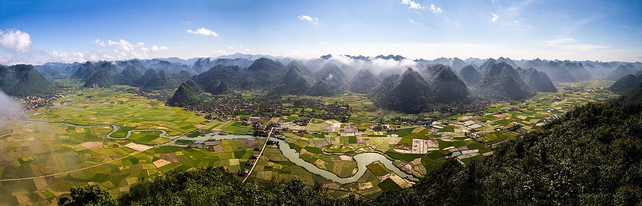 Rice Paddies - Bac Son Valley, Northeast Vietnam - 10 Dec. 2013