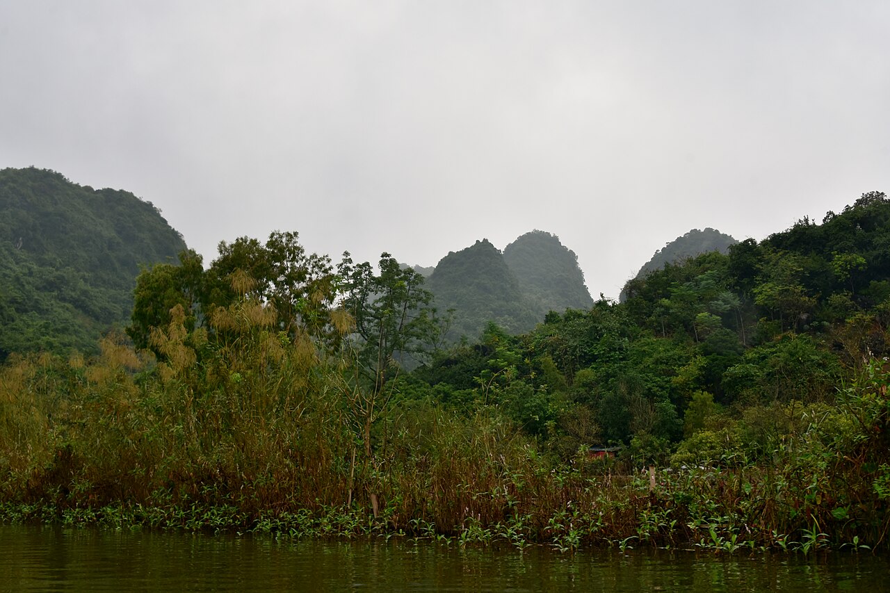 River journey to the Perfume Pagoda, Vietnam (10) (37632771785)