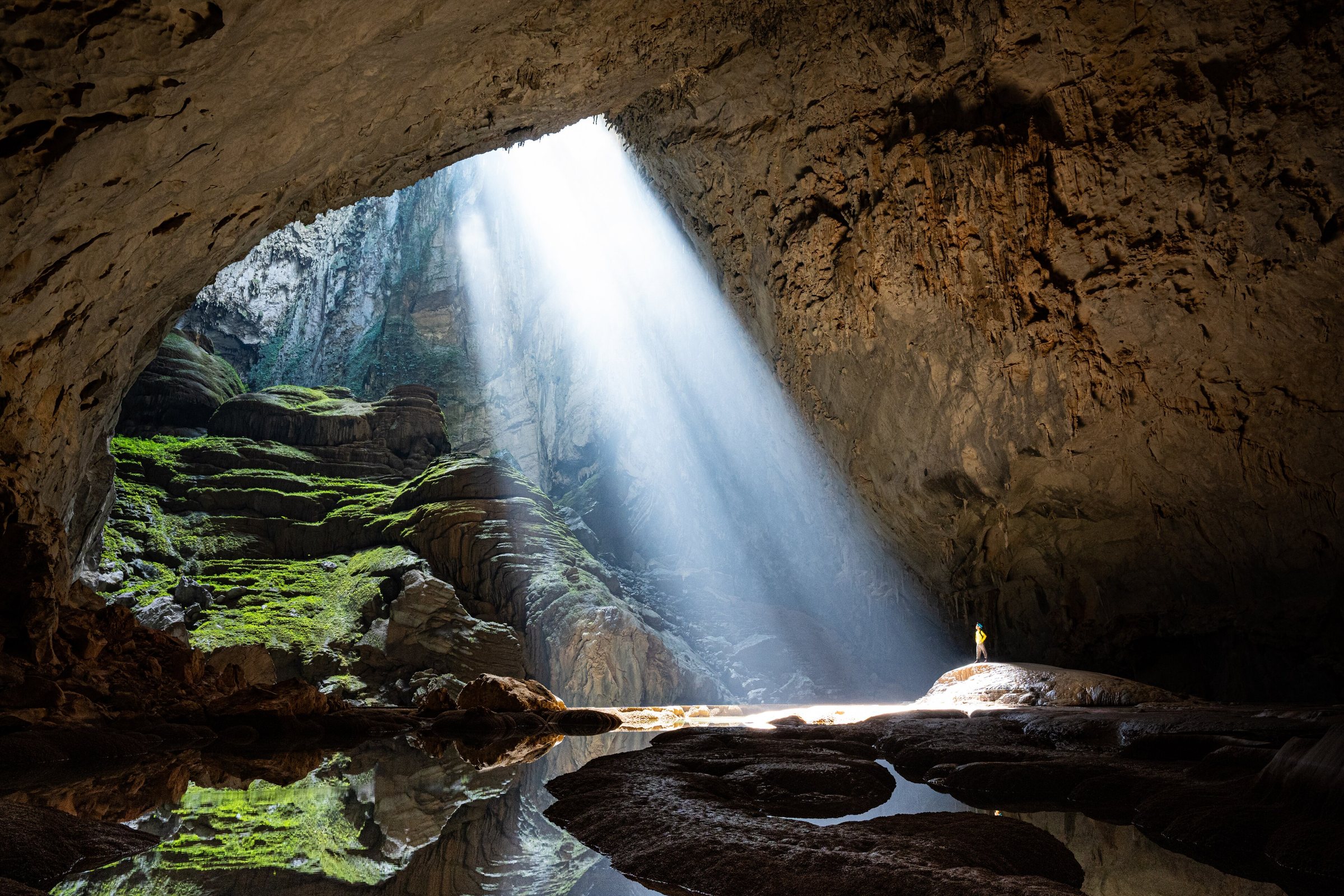 A Beam Through the Darkness