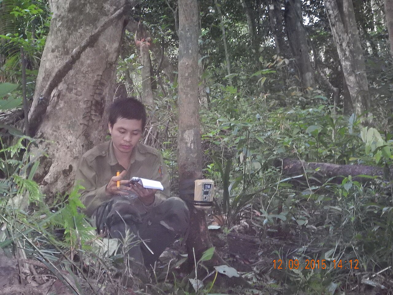 Camera trap in Khe Nuoc Trong Quang Binh
