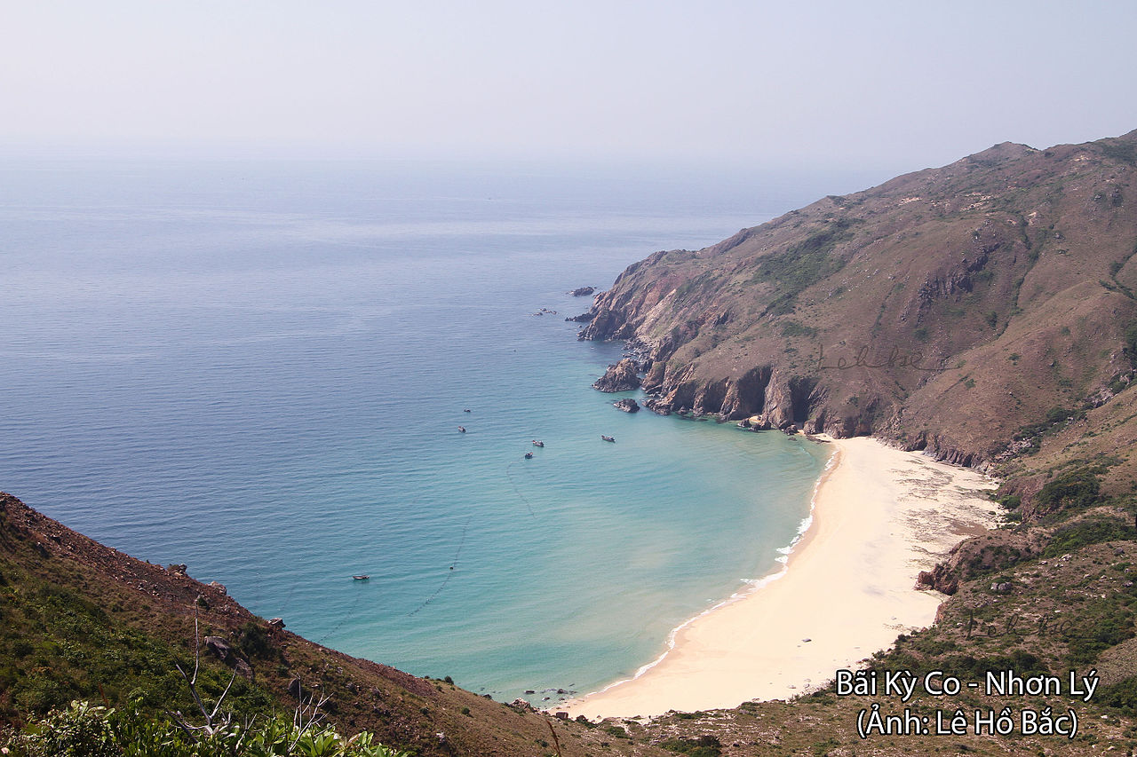Ky Co beach, Quy Nhon city, Binh Dinh province, Vietnam