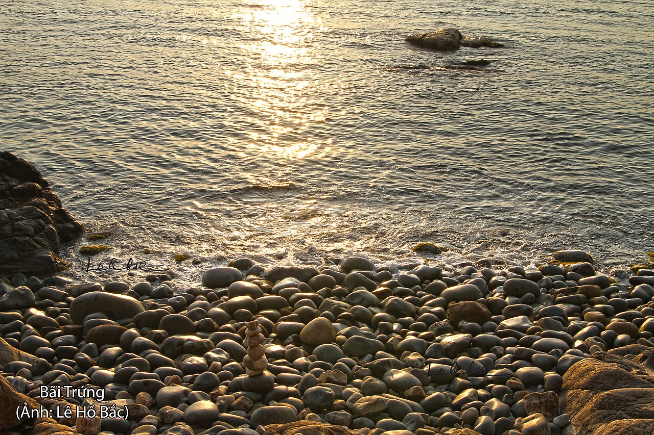 Queen's beach, Quy Nhon city, Binh Dinh province, Vietnam