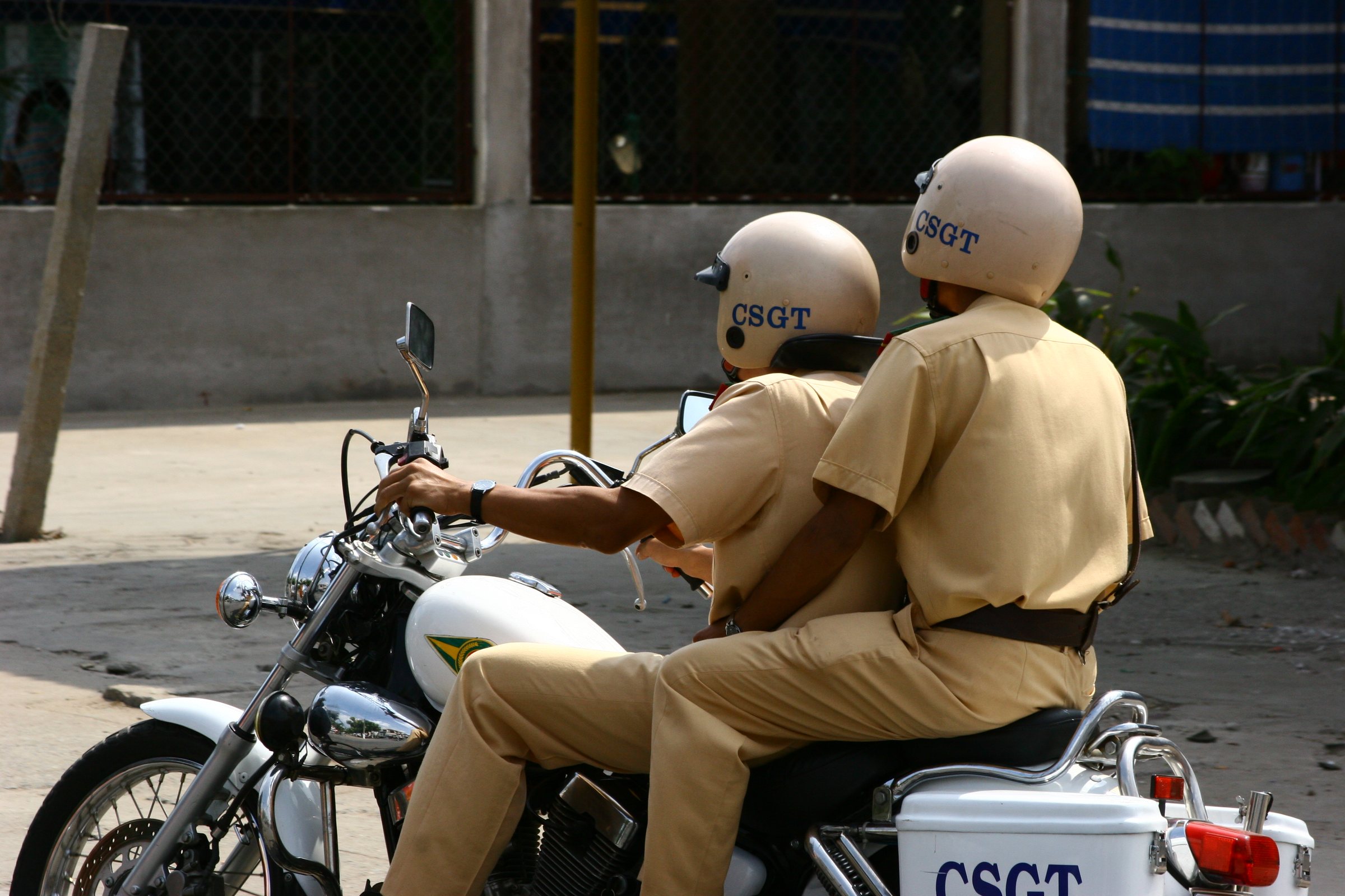 Vietnam Police motorcycle 2007