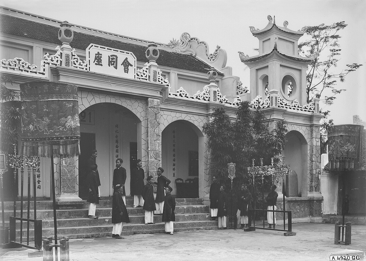 Các hương chức làng Niêm Hạ, Thái Bình (1928)