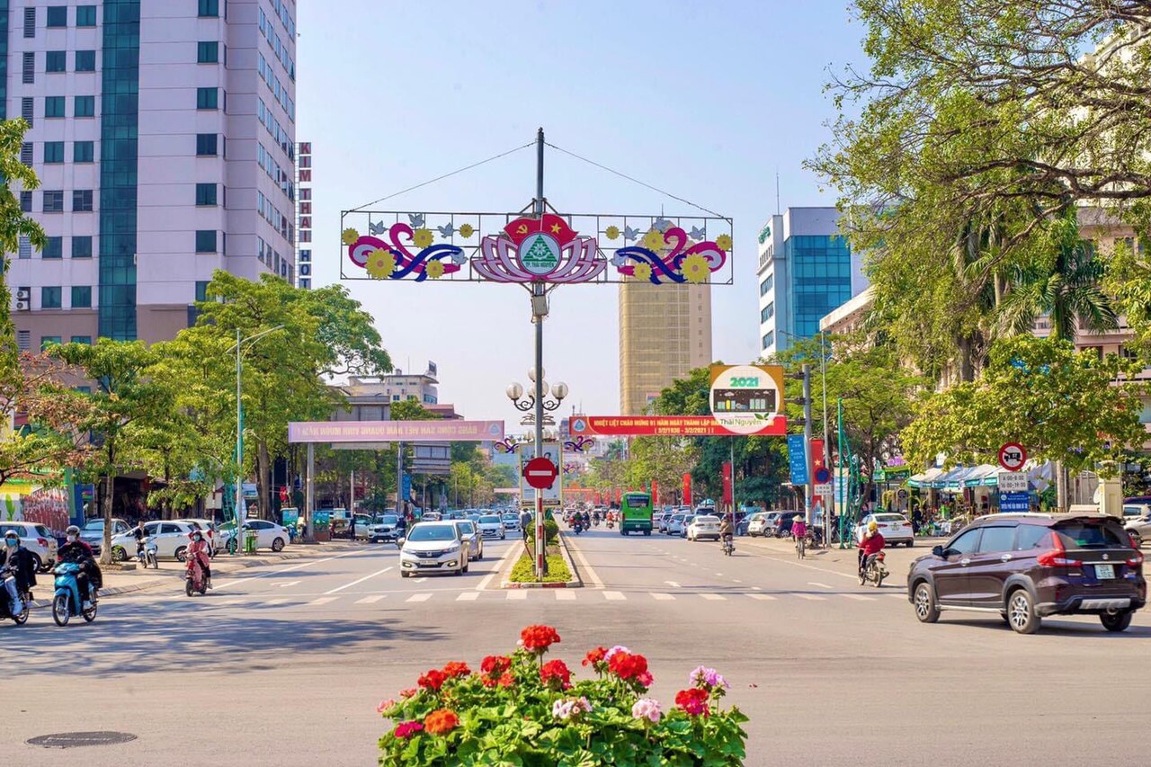 Trung tâm thành phố Thái Nguyên