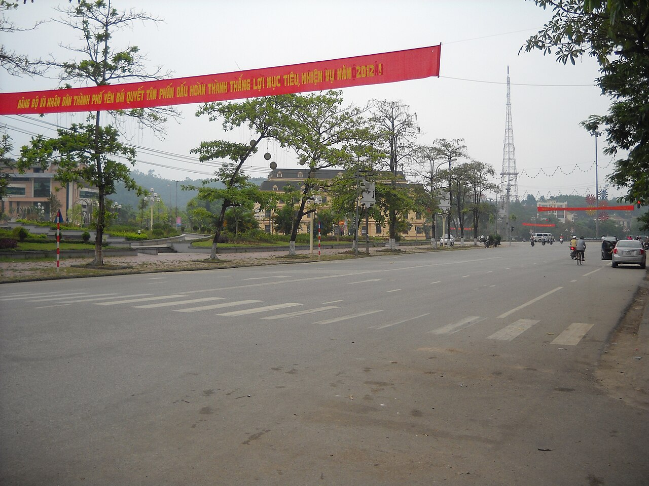 Một góc TP.Yên Bái